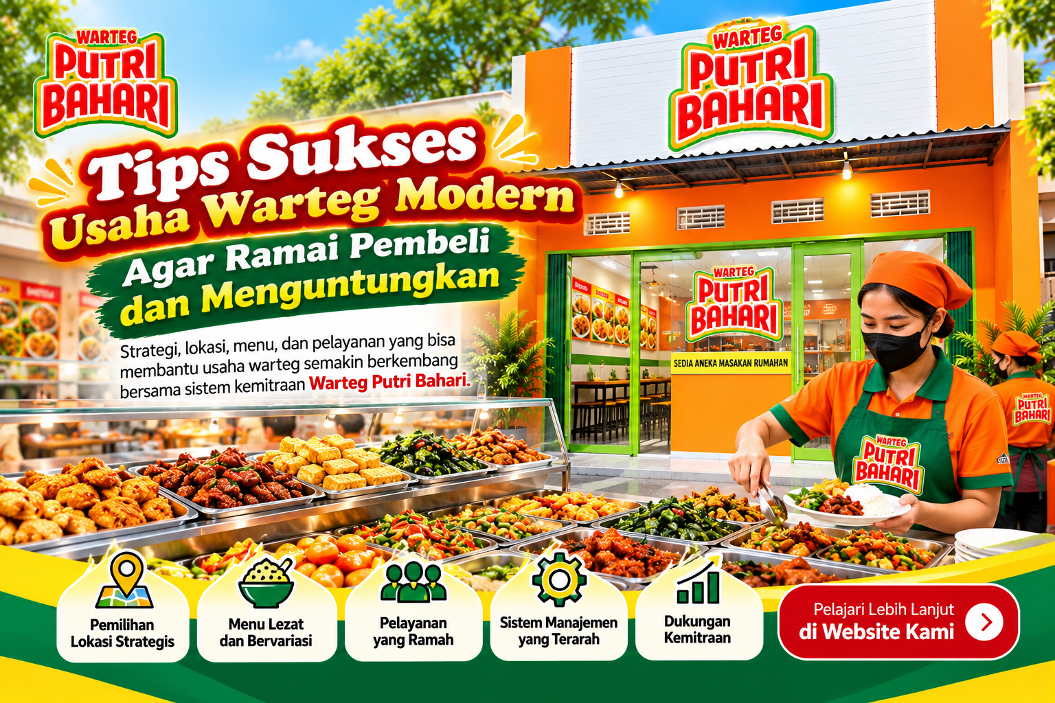 Sukses Usaha Warteg Modern agar Ramai Pembeli dan Menguntungkan